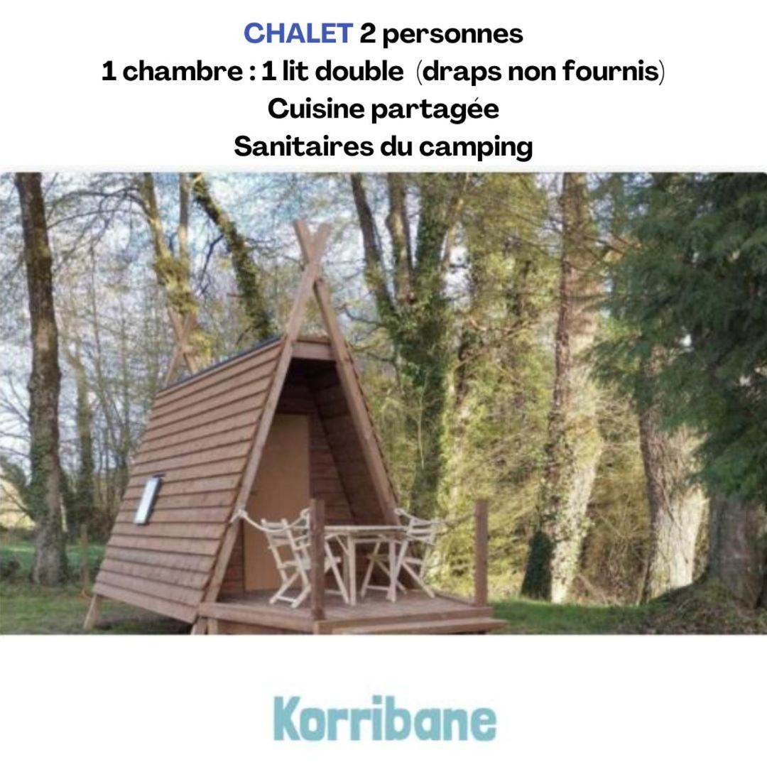 Camping Le Val Aux Fees - Broceliande Concoret Екстер'єр фото