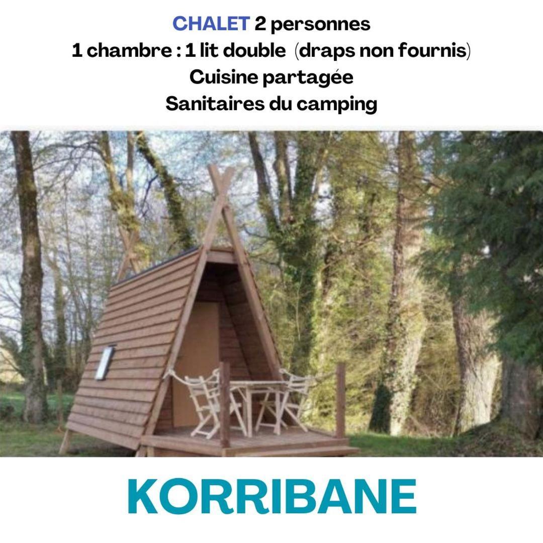 Camping Le Val Aux Fees - Broceliande Concoret Екстер'єр фото