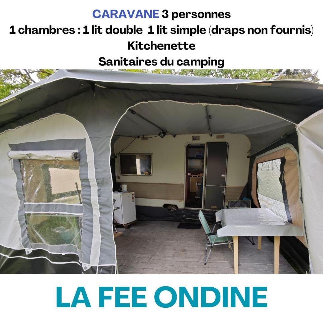Camping Le Val Aux Fees - Broceliande Concoret Екстер'єр фото