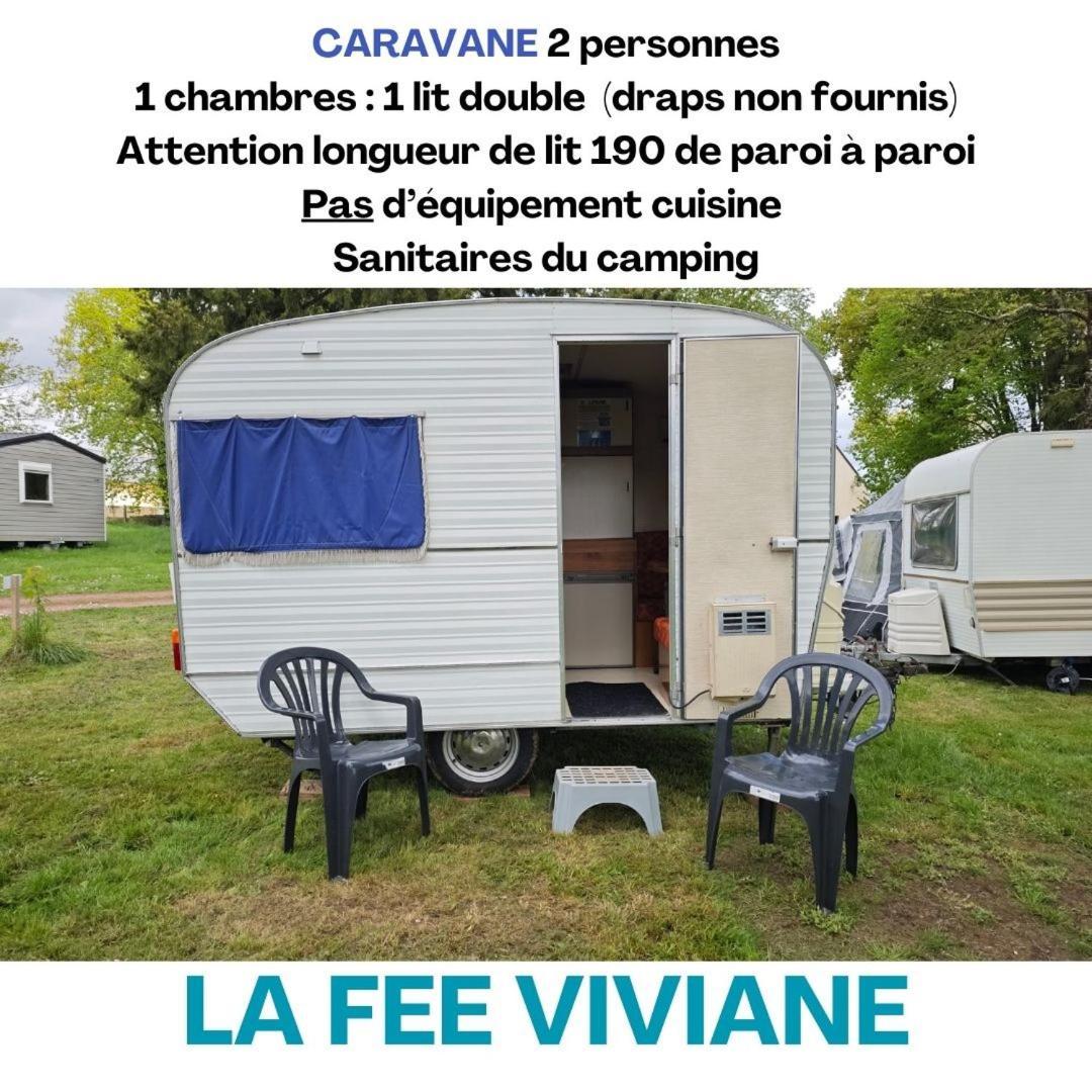 Camping Le Val Aux Fees - Broceliande Concoret Екстер'єр фото