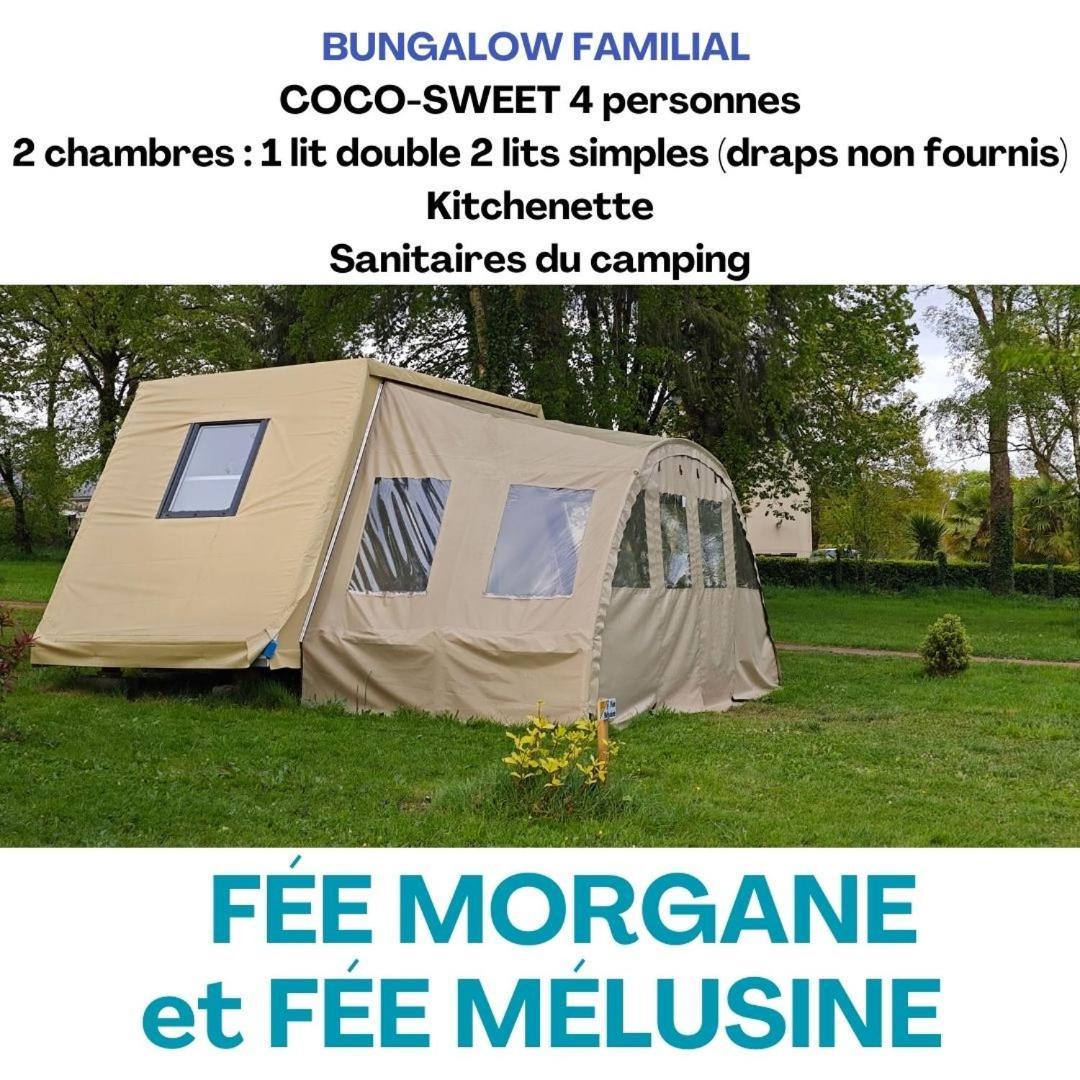Camping Le Val Aux Fees - Broceliande Concoret Екстер'єр фото