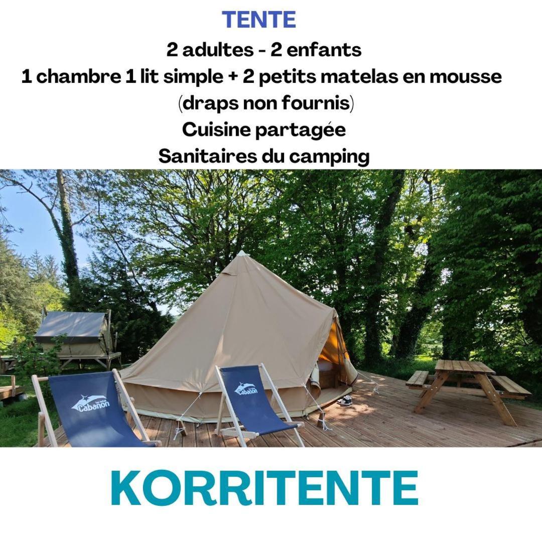 Camping Le Val Aux Fees - Broceliande Concoret Екстер'єр фото
